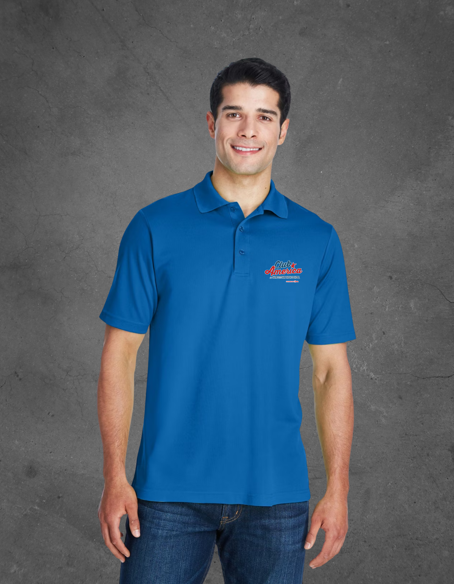Club America Men's Pique Polo