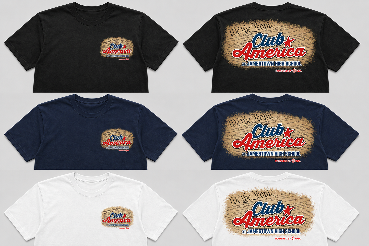 Club America Short Sleeve Adult Tee Constitution