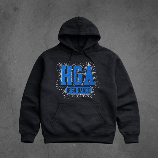 HGA Adult Hoodie - Spangle/Glitter