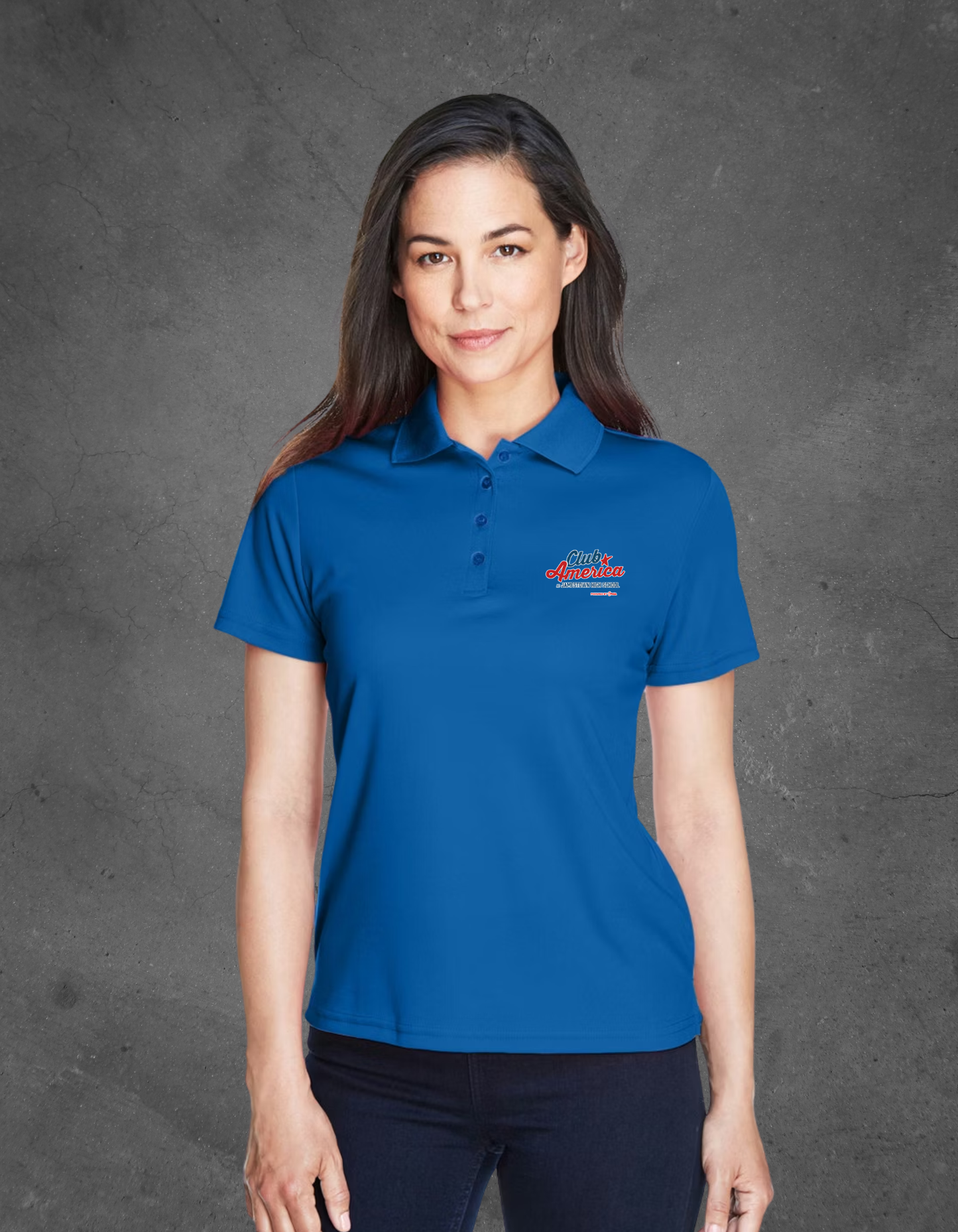 Club America Women's Pique Polo