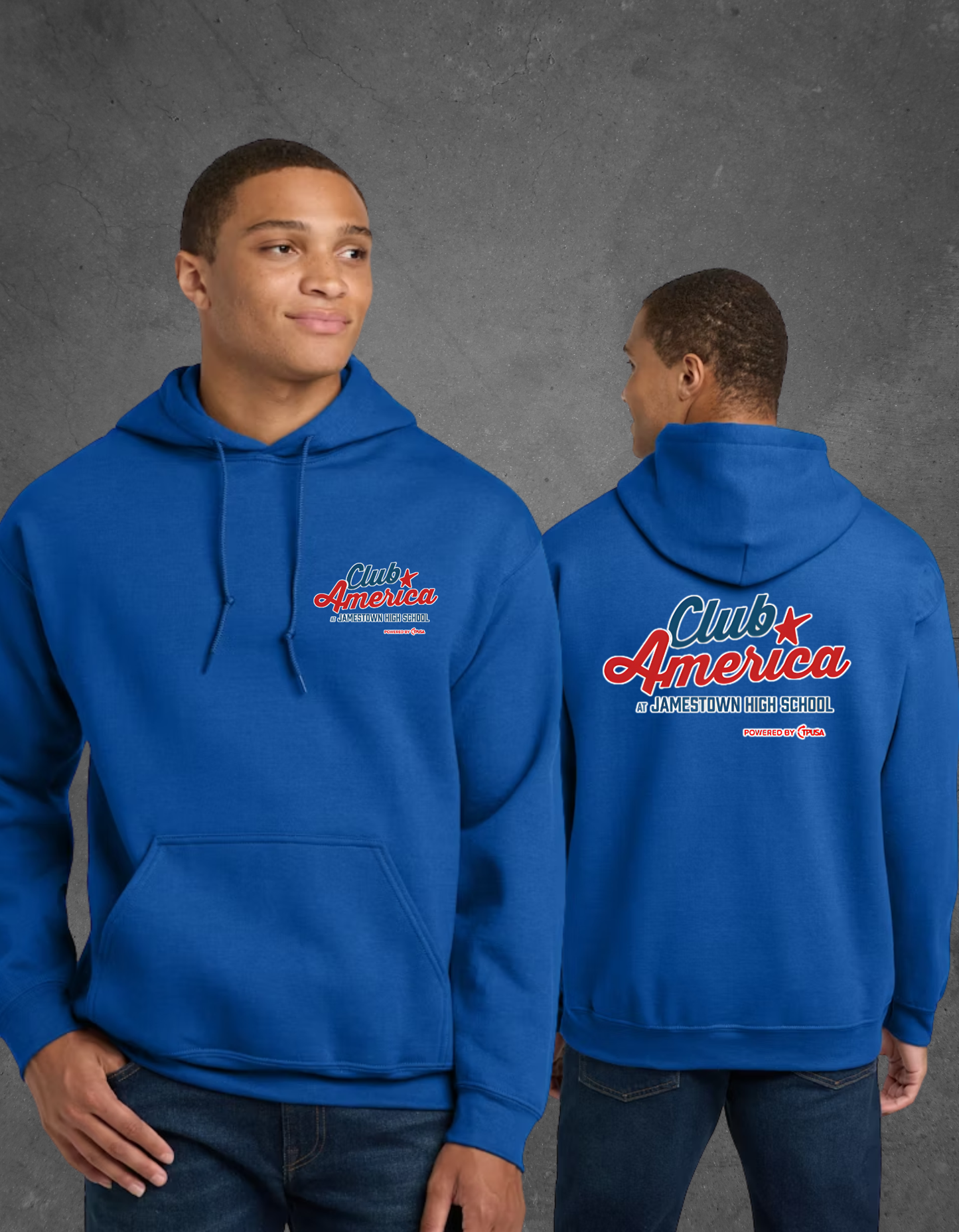 Club America Adult Pull Over Hoodie