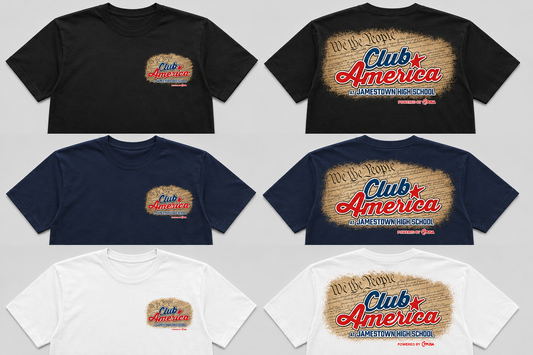 Club America Short Sleeve Adult Tee Constitution