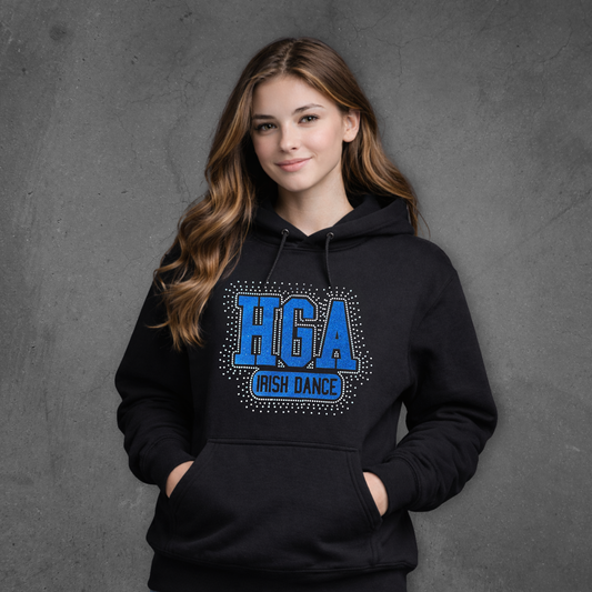 HGA Adult Hoodie - Spangle/Glitter