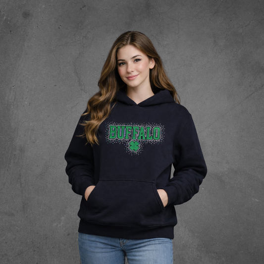 Buffalo Irish Youth Hoodie - Spangle/Glitter