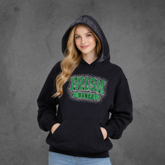 Irish Dance Youth Hoodie - Spangle/Glitter